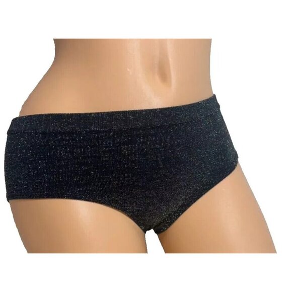 Pink Victorias Secret hipster cosmic black underwear panty size S NWT - Picture 3 of 5